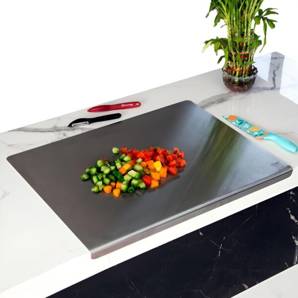 stainless steel chopping board